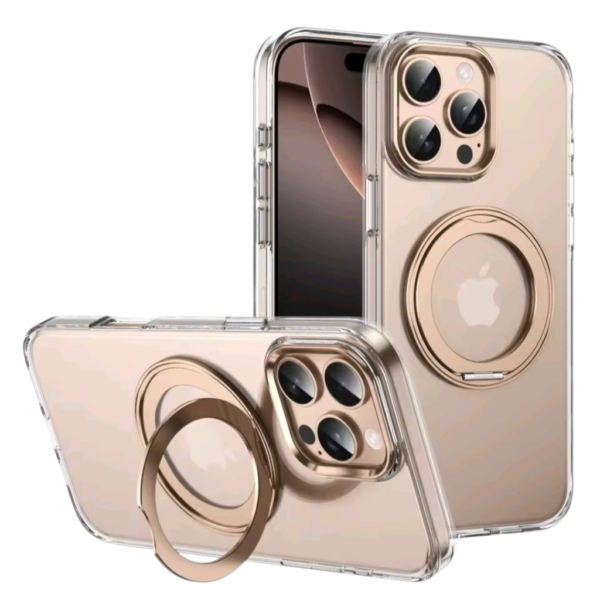 Coque de protection transparente magnétique- Berlia pour IPHONE 16 PRO MAX (Magsafe) anti-jaune – Image 2