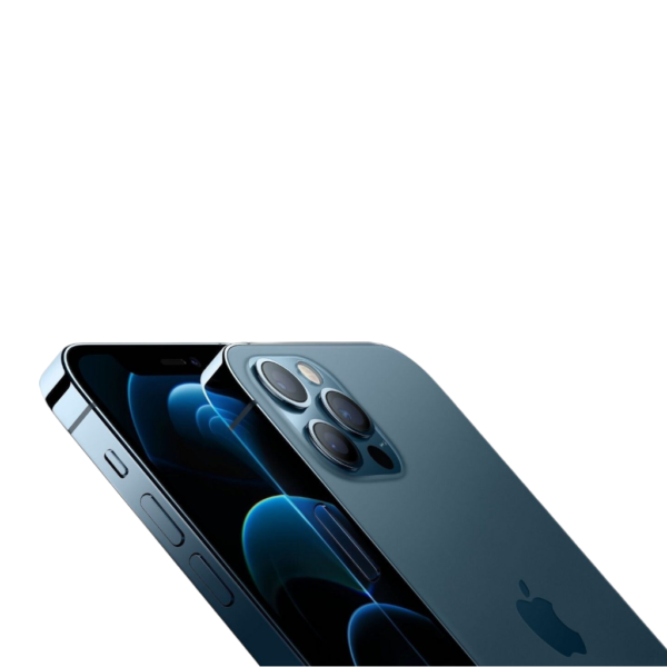 iPhone 12 PRO MAX reconditionné (128 Go, AAA+) Batterie Capacité 100 % – BLEU – Image 4