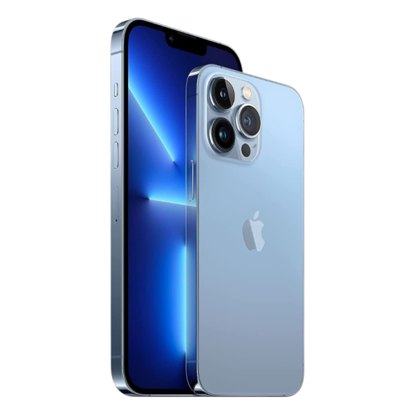 iPhone 13 PRO MAX reconditionné (128 Go, AAA+) Batterie Capacité 100 % – BLEU – Image 2