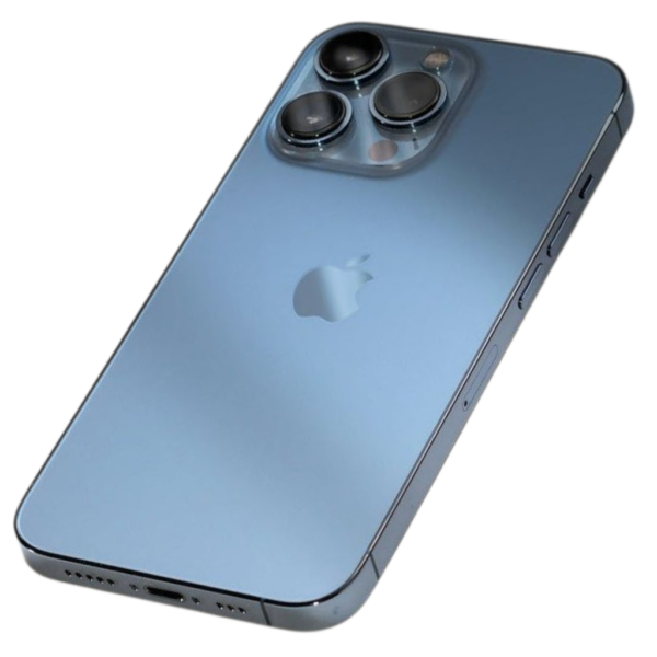 iPhone 13 PRO MAX reconditionné (128 Go, AAA+) Batterie Capacité 100 % – BLEU – Image 3