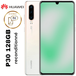 HUAWEI P30 reconditionné (128 Go, AAA+) Batterie Capacité 3650mAh –BLANC