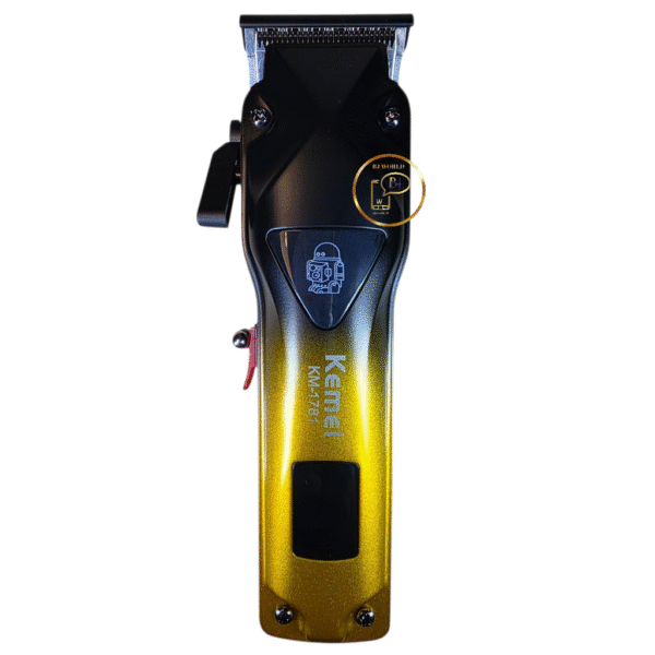 Kemei KM-1781-CORPS EN MÉTAL Lame professionnelle double USE pour couper et raser les poils. Batterie 2000mAh – Image 3
