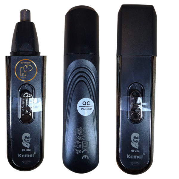 Kemei KM-313- 3IN1 Lame professionnelle double USB pour couper et raser les poils. Batterie 600mAh – Image 4