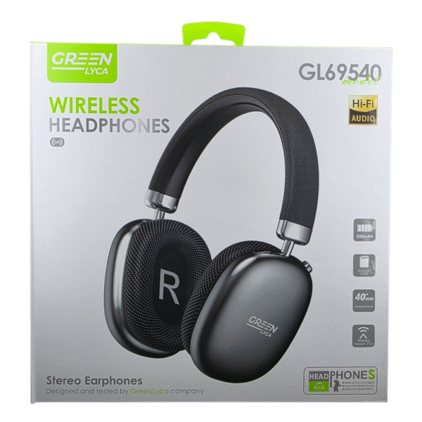 GREEN LYCA - CASQUE SANS FIL HI-FI AUDIO GL96540 – Image 2