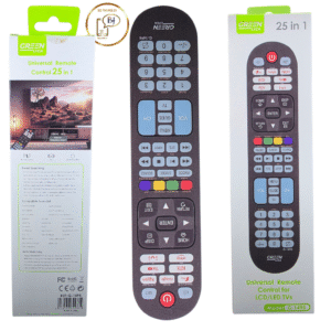 TÉLÉCOMMANDE UNIVERSELLE GREEN LYCA 25 EN 1 POUR TÉLÉVISEURS LCD/LED G1495