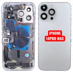 Chassis Iphone 14 Pro Max Avec Toutes Les Petites Pièces RECONDITIONNE-BLANC