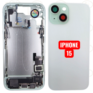 Chassis Iphone 15 Avec Toutes Les Petites Pièces RECONDITIONNE-VERT