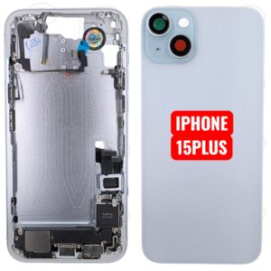 Chassis Iphone 15 PLUS Avec Toutes Les Petites Pièces RECONDITIONNE-Bleu