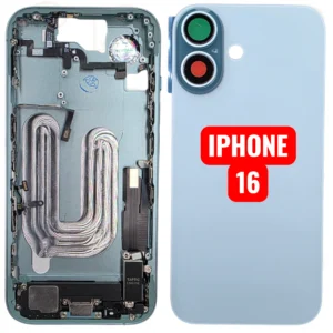 Chassis Iphone 16 Avec Toutes Les Petites Pièces RECONDITIONNE-VERT